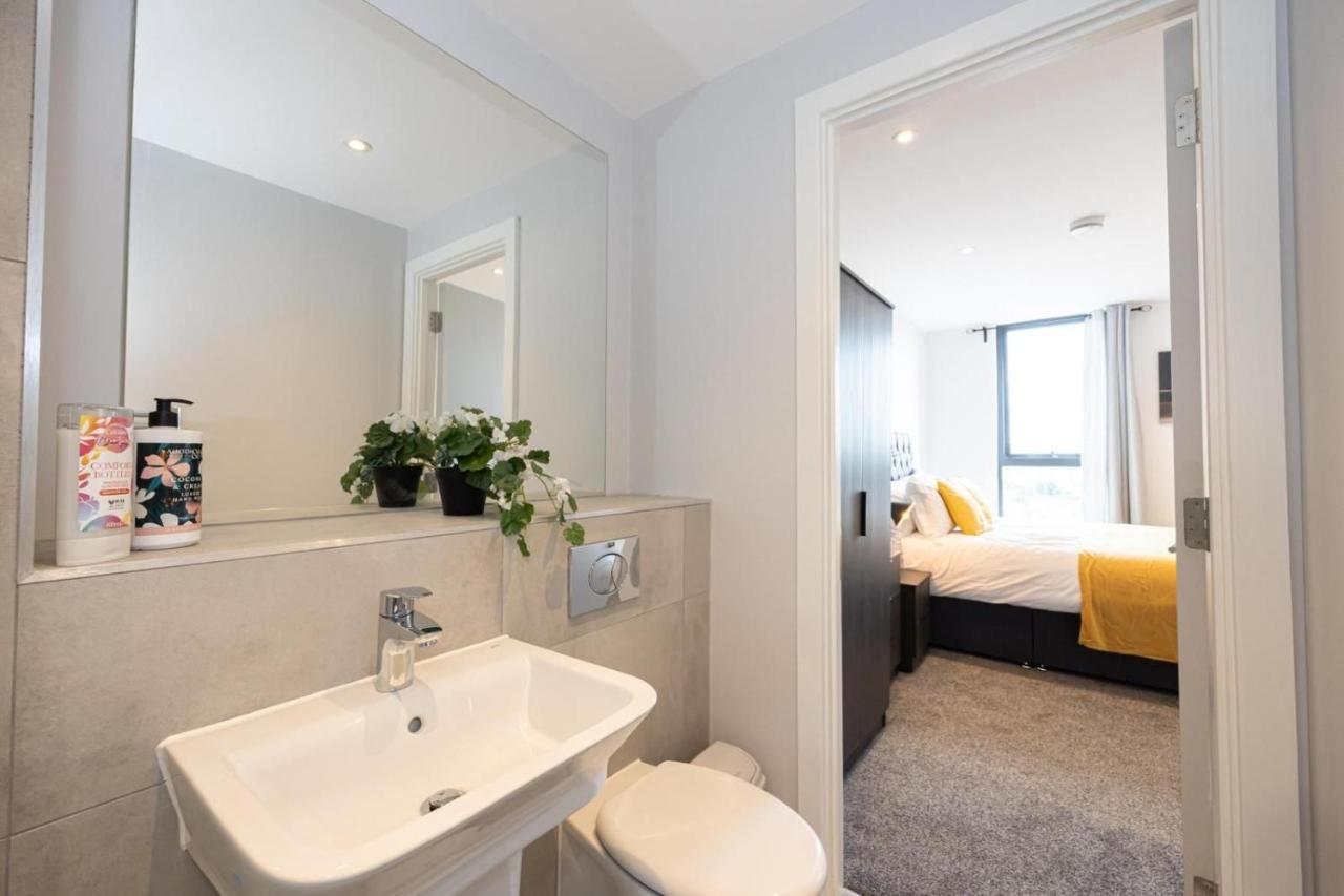 Contemporary 3 Bedrooms Apartment Manchester City Eksteriør bilde