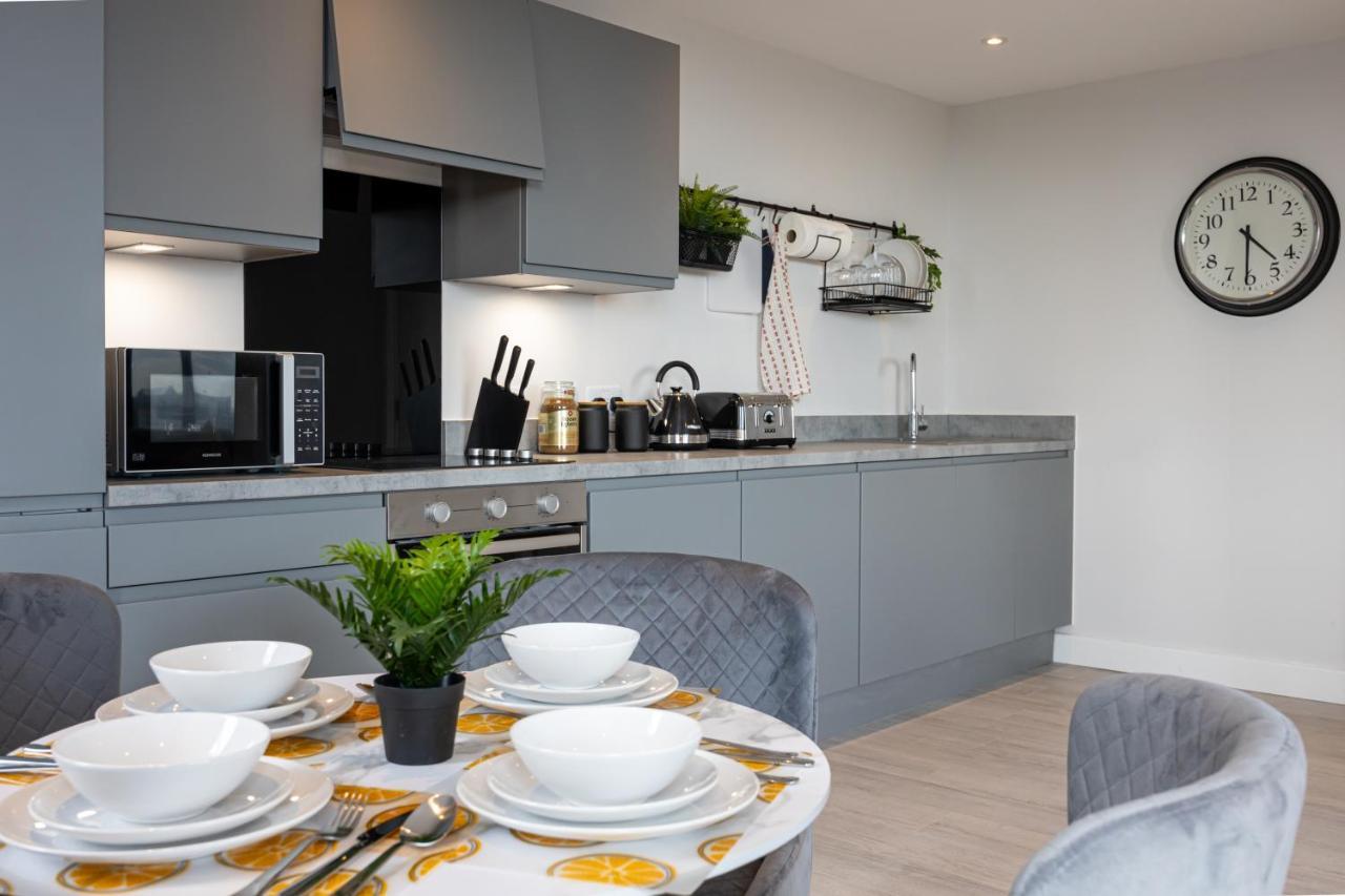 Contemporary 3 Bedrooms Apartment Manchester City Eksteriør bilde